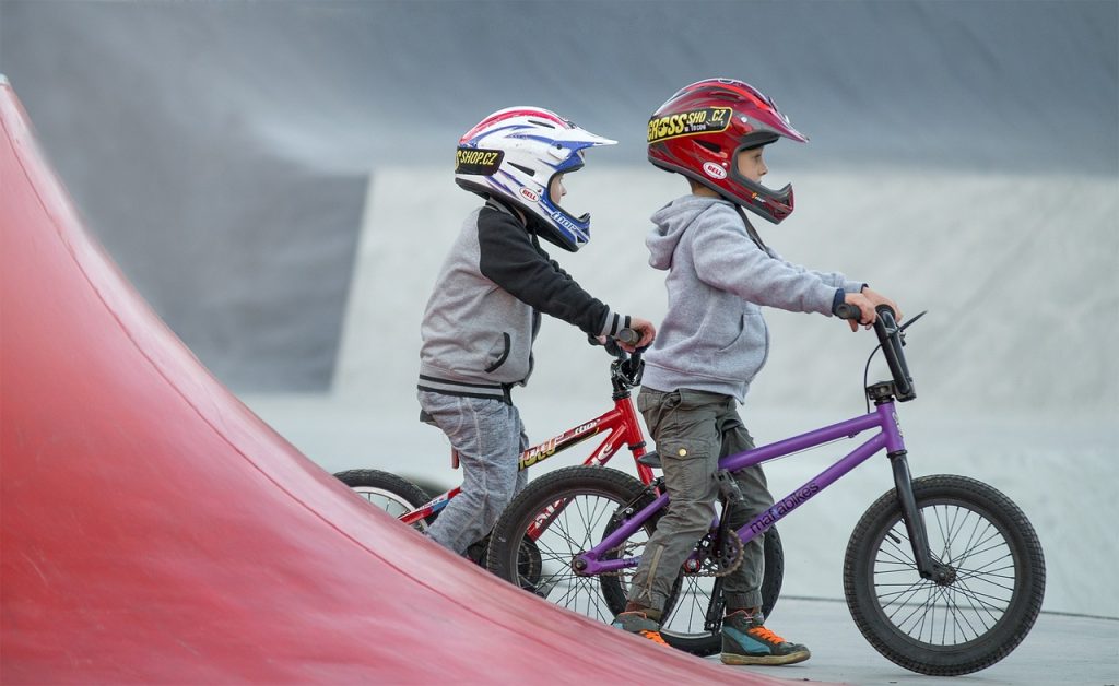 children, bmx, skatepark, sport, bmx, bmx, bmx, bmx, bmx, skatepark
